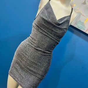 Elegant Silver Dress